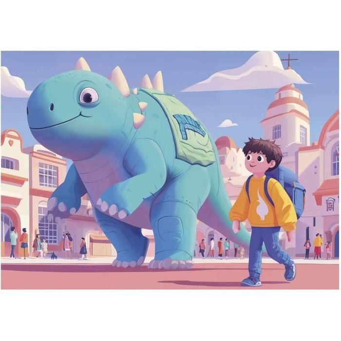 Educa Puzzle 4 en 1 para niños: Simpáticos Dinos. Colección de 4 Puzzles infantiles de 20, 40, 60 y 80 piezas, ideal para 4+ años, de Cartón. 3 Educa Puzzle 4 en 1 para niños: Simpáticos Dinos. Colección de 4 Puzzles infantiles de 20, 40, 60 y 80 piezas, ideal para 4+ años, de Cartón. 3