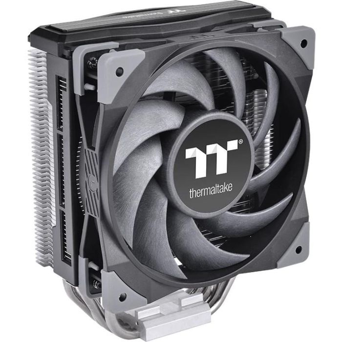 Thermaltake Toughair 310 Ventilador CPU 12cm, 500-2000 RPM, Multi-Socket AMx/115x/1200/1700, Disipador Aluminio/Cobre