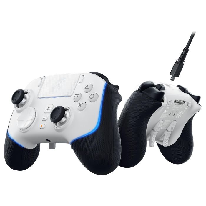 Razer Wolverine V2 Pro Gamepad para PC y PlayStation 5 Inalámbrico y Alámbrico Color Blanco Razer Wolverine V2 Pro Gamepad para PC y PlayStation 5 Inalámbrico y Alámbrico Color Blanco