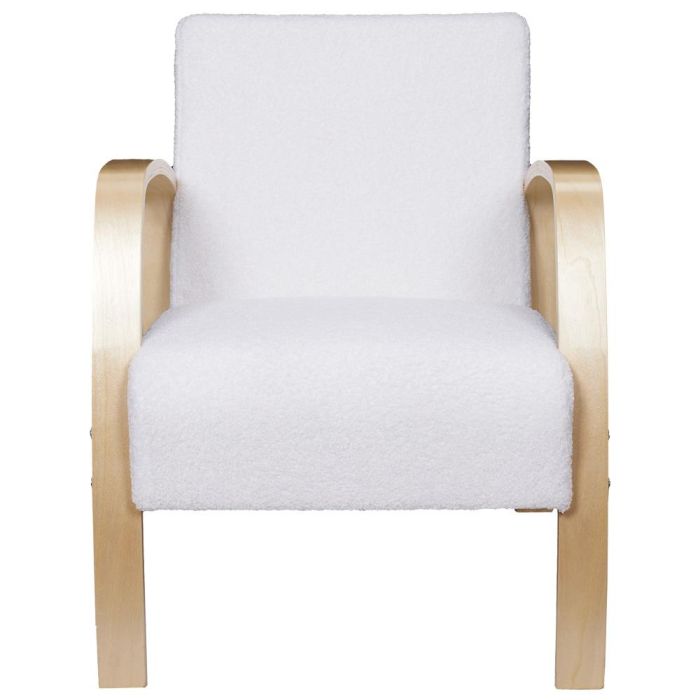 Home Deco Factory Butaca Hella - Diseño Original y Cómodo, Tapizado Suave, Patas Curvadas, Colección Natural 3 Home Deco Factory Butaca Hella - Diseño Original y Cómodo, Tapizado Suave, Patas Curvadas, Colección Natural 3