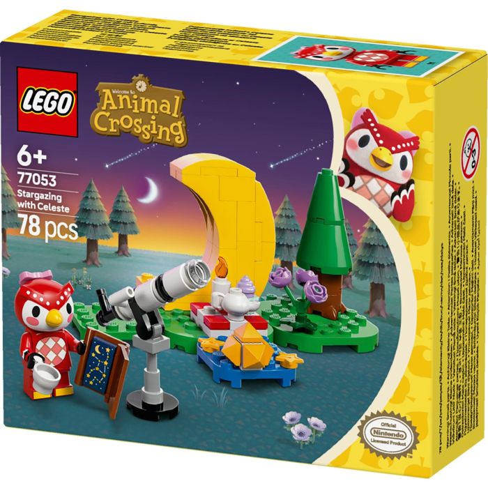 LEGO 77053 Mirando las Estrellas con Estela Animal Crossing Juguete de Construcción con Minifigura Astrónoma y Telescopio para +6 años 10 LEGO 77053 Mirando las Estrellas con Estela Animal Crossing Juguete de Construcción con Minifigura Astrónoma y Telescopio para +6 años 10