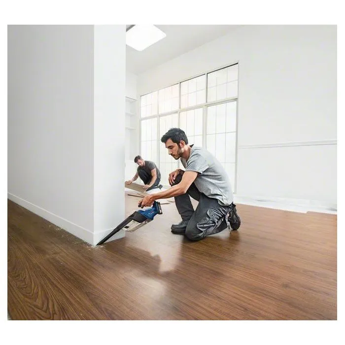 Bosch Professional Aspirador sin bolsa GAS 18V-1 - Inalámbrico 18V, 600 l/min, capacidad 0.7L, filtro lavable, para polvo y suciedad seca