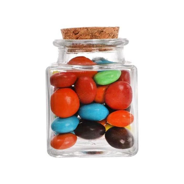 Tarrito de vidrio con tapón de corcho 50 ml - La Mediterranea (36 Unidades) 2 Tarrito de vidrio con tapón de corcho 50 ml - La Mediterranea (36 Unidades) 2