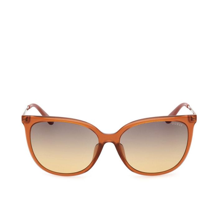 Guess Gafas GU00150-H 44F - Gafas de Sol Cuadradas de Mujer, Montura Inyectada, Lente 59mm, Varillas 140mm