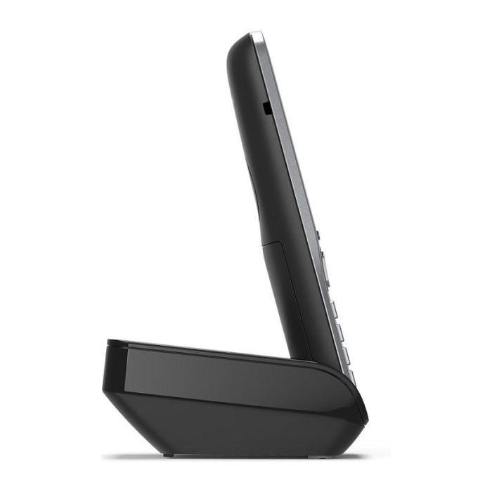 Gigaset COMFORT 500 Teléfono DECT Inalámbrico con Manos Libres, Identificador de Llamadas, 200 Entradas, Negro/Plata 6