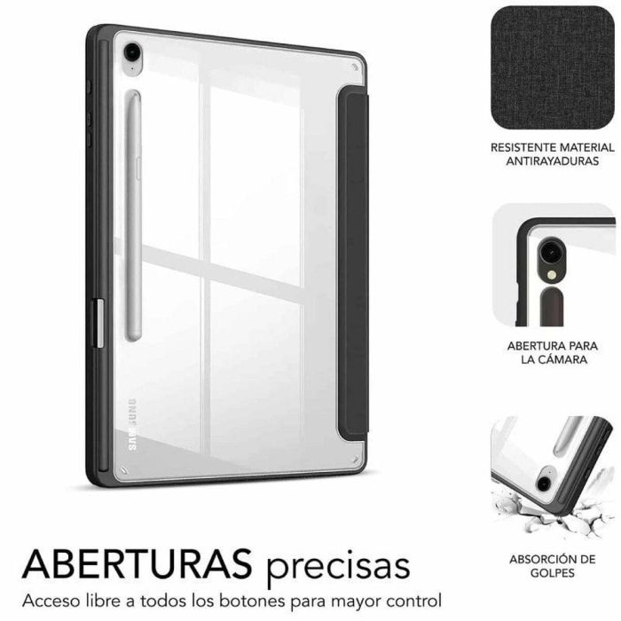 SUBBLIM Clear Shock Case Samsung S9 11"/S9 FE 10,9" 3