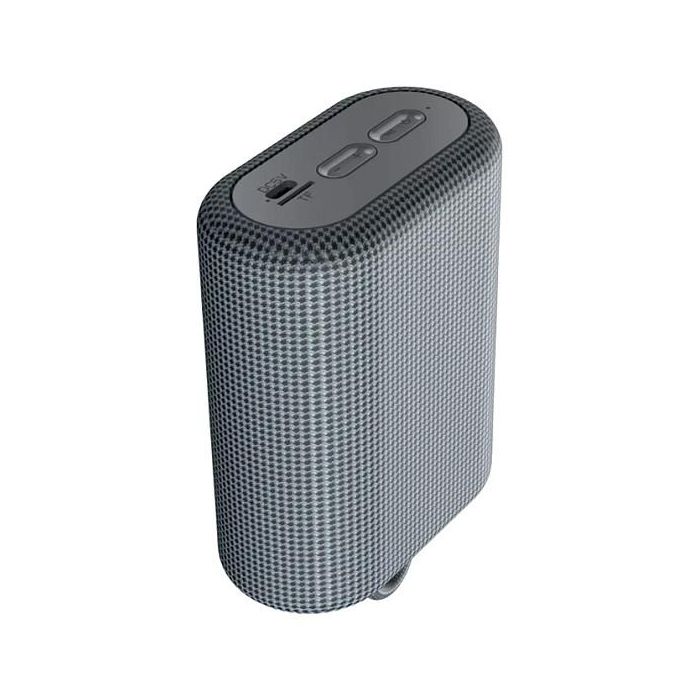 Canyon BSP-4 Altavoz Bluetooth Portátil, Lector TF, USB-C, 5W, Radio FM, Batería 1200 mAh, Color Gris Grafito 1
