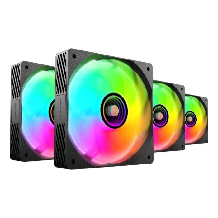 Mars Gaming MF-SI4KIT Kit 4 Ventiladores ARGB 120mm con Efecto Infinity Mirror, Ultrasilenciosos, HUB y Mando a Distancia 2 Mars Gaming MF-SI4KIT Kit 4 Ventiladores ARGB 120mm con Efecto Infinity Mirror, Ultrasilenciosos, HUB y Mando a Distancia 2