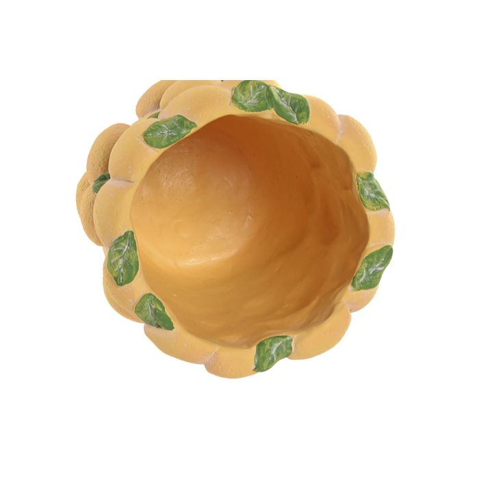 Jarron Tropical DKD Home Decor Amarillo Verde 20 x 23 x 20 cm (4 Unidades) 2 Jarron Tropical DKD Home Decor Amarillo Verde 20 x 23 x 20 cm (4 Unidades) 2