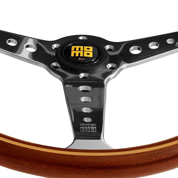 Momo Volante California Madera 360 Mz - 360 mm 6
