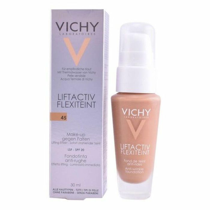 Fondo de Maquillaje Fluido Liftactiv Flexiteint Vichy Spf 20 0 Fondo de Maquillaje Fluido Liftactiv Flexiteint Vichy Spf 20 0
