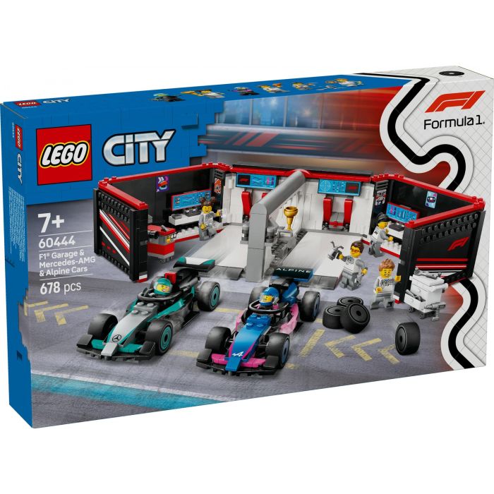 Lego Juego de Construcción Garaje Formula 1 con Coches Mercedes-AMG y Alpine - Lego City (Edad 7+ años) 6 Lego Juego de Construcción Garaje Formula 1 con Coches Mercedes-AMG y Alpine - Lego City (Edad 7+ años) 6