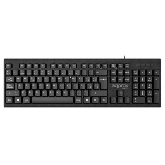 Teclado approx! APPMX225 Negro 1 Teclado approx! APPMX225 Negro 1