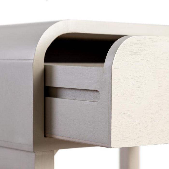 Mesita Gris Claro Dm 48 X 35,50 X 61 cm