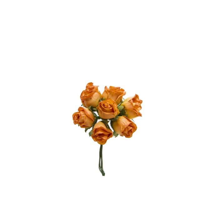 Bolsa 12 Mini Flores Pomos Rosa x 6 Salmón Bolsa 12 Mini Flores Pomos Rosa x 6 Salmón