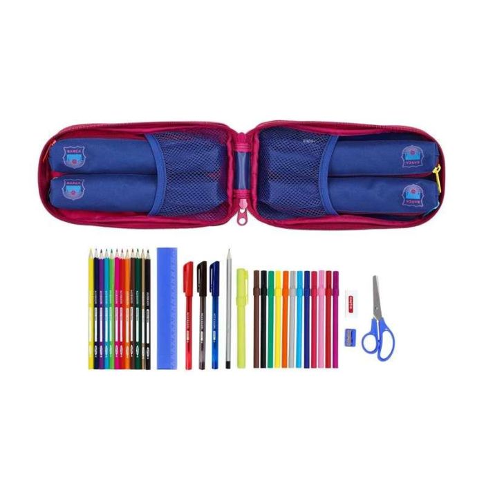 Plumier Mochila F.C. Barcelona 12 x 23 x 5 cm (33 Piezas) 1 Plumier Mochila F.C. Barcelona 12 x 23 x 5 cm (33 Piezas) 1