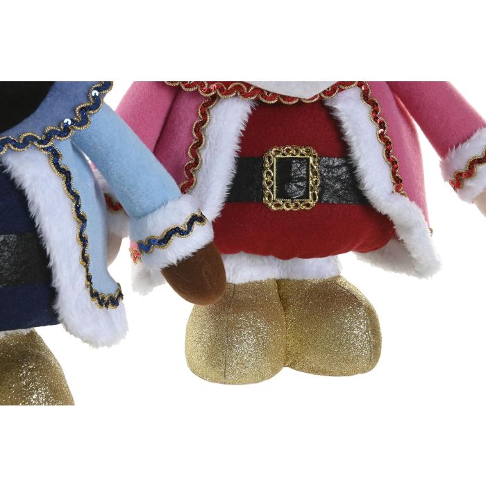 Figura Navidad Tradicional DKD Home Decor Multicolor 15 x 66 x 30 cm (3 Unidades) 3 Figura Navidad Tradicional DKD Home Decor Multicolor 15 x 66 x 30 cm (3 Unidades) 3