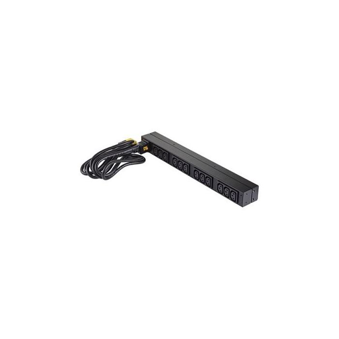 APC AP9565 Rack PDU Basic 1U Monofásico 230V Negro 12 Salidas AC 27