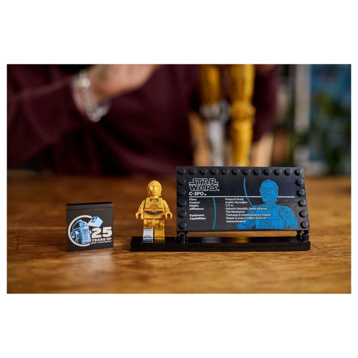 Lego Star Wars 75398 C-3PO Minifigura de Droide para Construir Kit de Modelo para Adultos