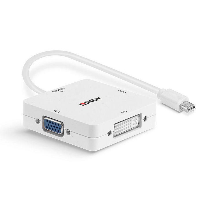 Lindy Mini DisplayPort 1.2 to HDMI 1.4, DVI and VGA Converter 2 Lindy Mini DisplayPort 1.2 to HDMI 1.4, DVI and VGA Converter 2