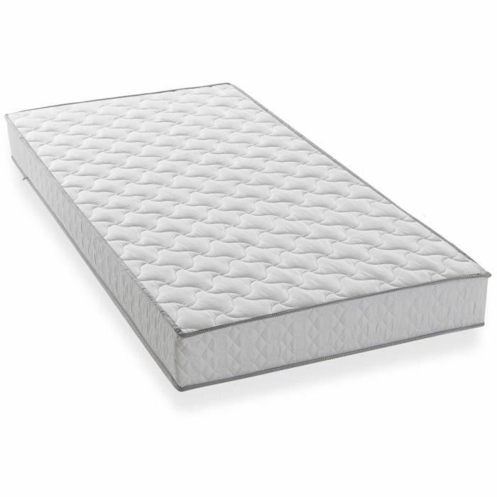 Deko Dream Kiva Colchón de espuma de poliuretano 90x200 cm Firme, Grosor 16 cm, Densidad 30 kg/m², 5 Zonas de Confort