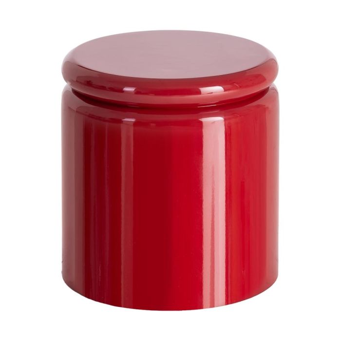Mesa Auxiliar Lacado Rojo Dm Salón 40 X 40 X 43 cm