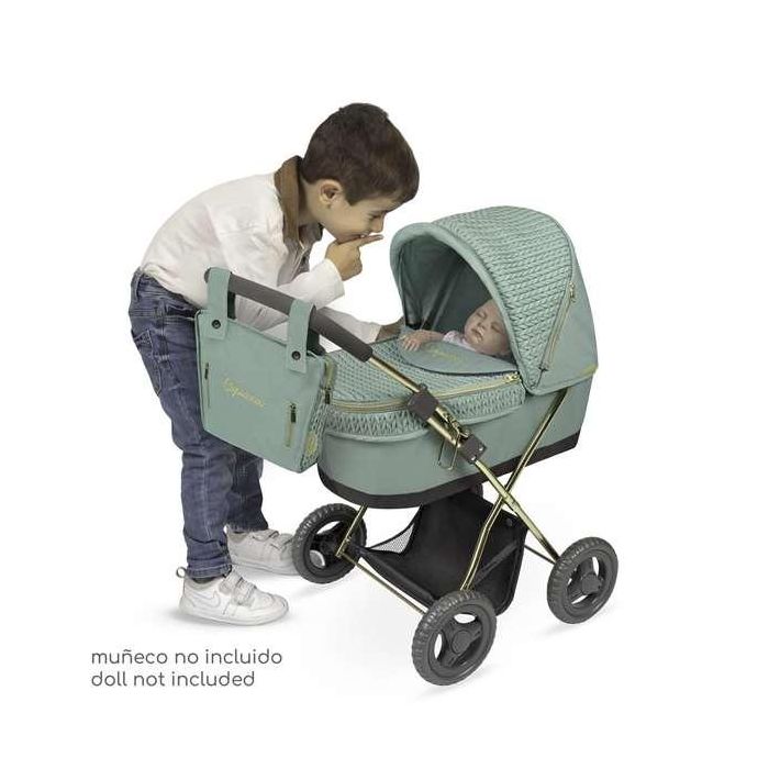 Coche de muñeca plegable con sombrilla y bolso - para muñecas de hasta 48 cm. . 2
