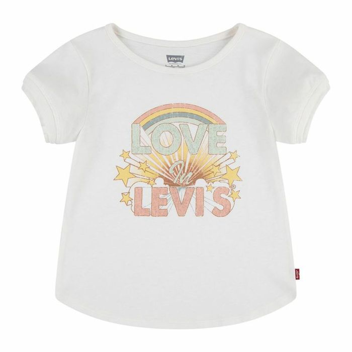 Camiseta de Manga Corta Infantil Levi's Double Cuff 0 Camiseta de Manga Corta Infantil Levi's Double Cuff 0