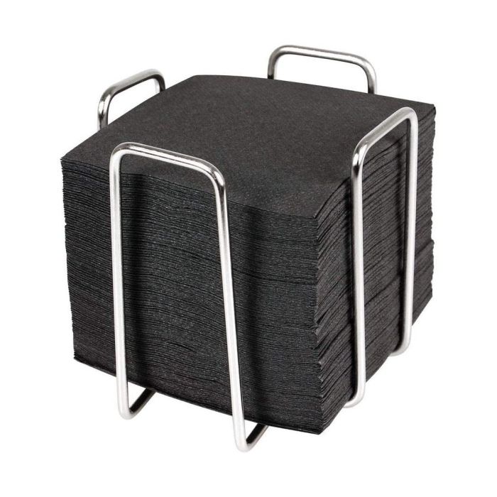 Servilletero Cromado My Bar 11.8 x 11.8 x 9.5 cm (24 Unidades) 4 Servilletero Cromado My Bar 11.8 x 11.8 x 9.5 cm (24 Unidades) 4