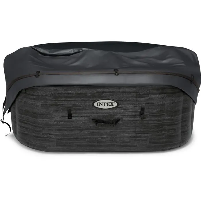 Intex Cubierta Térmica PureSpa Square para 4 Plazas - Evita la Pérdida de Calor 4
