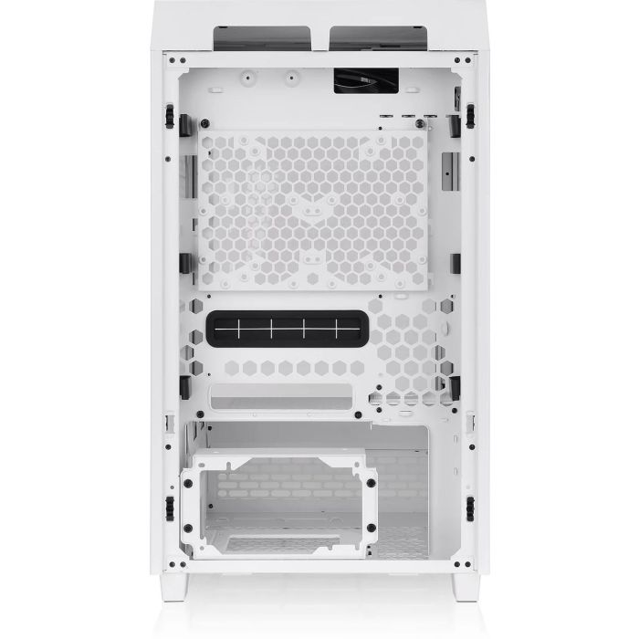 Thermaltake The Tower 200 Snow Mini Tower PC Mini-ITX Blanco con ventana lateral y panel de vidrio templado 2 Thermaltake The Tower 200 Snow Mini Tower PC Mini-ITX Blanco con ventana lateral y panel de vidrio templado 2