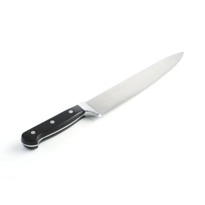 Quid Professional Cuchillo Chef Inox Chef Black Acero Inoxidable 25 cm Pack 6 Unidades Negro con Mango Ergonómico Soft Touch y Extra Resistente 0 Quid Professional Cuchillo Chef Inox Chef Black Acero Inoxidable 25 cm Pack 6 Unidades Negro con Mango Ergonómico Soft Touch y Extra Resistente 0