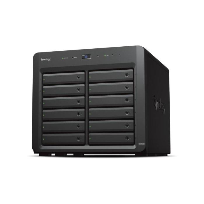 Almacenamiento en Red NAS Synology DX1222 Negro