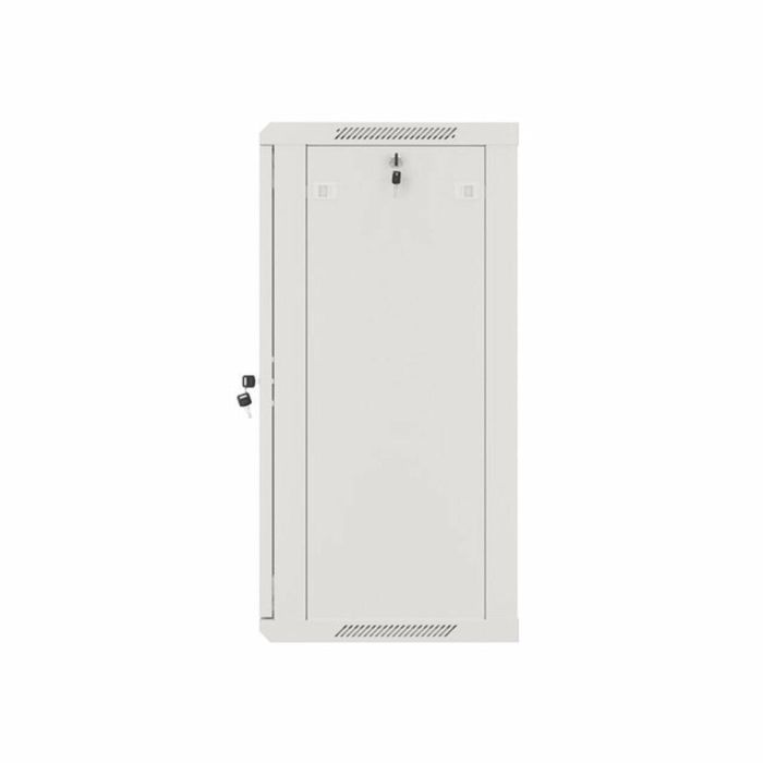 Lanberg WF01-6418-10S Armario Rack de Pared 18U, Color Gris, 60 kg de Capacidad Máxima 10 Lanberg WF01-6418-10S Armario Rack de Pared 18U, Color Gris, 60 kg de Capacidad Máxima 10