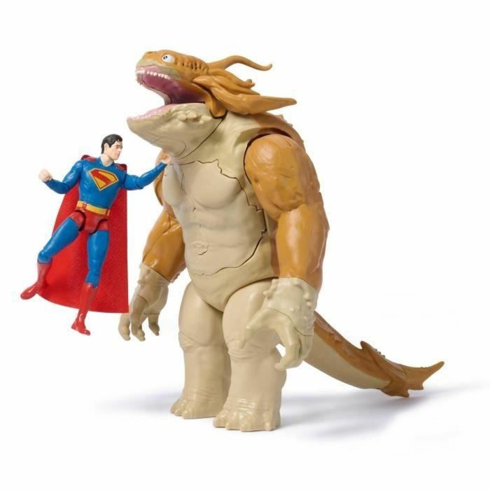 Spin Master 6073195 Battle Pack Superman y Kaiju Monster DC Comics - Set de Figuras de Acción de Héroes y Villanos para Niños +4 años 2