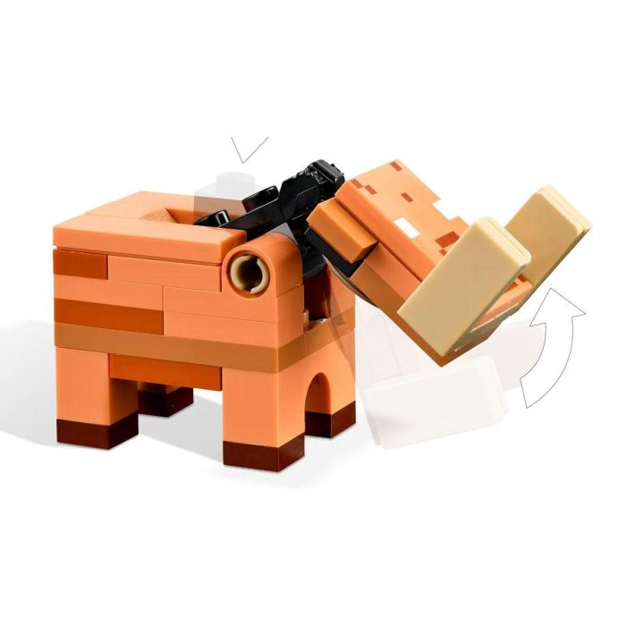 LEGO 21255 Minecraft Nether Portal Ambush, Juguete con Escenas de Batalla y Minifiguras, Figura de Hoglin 5