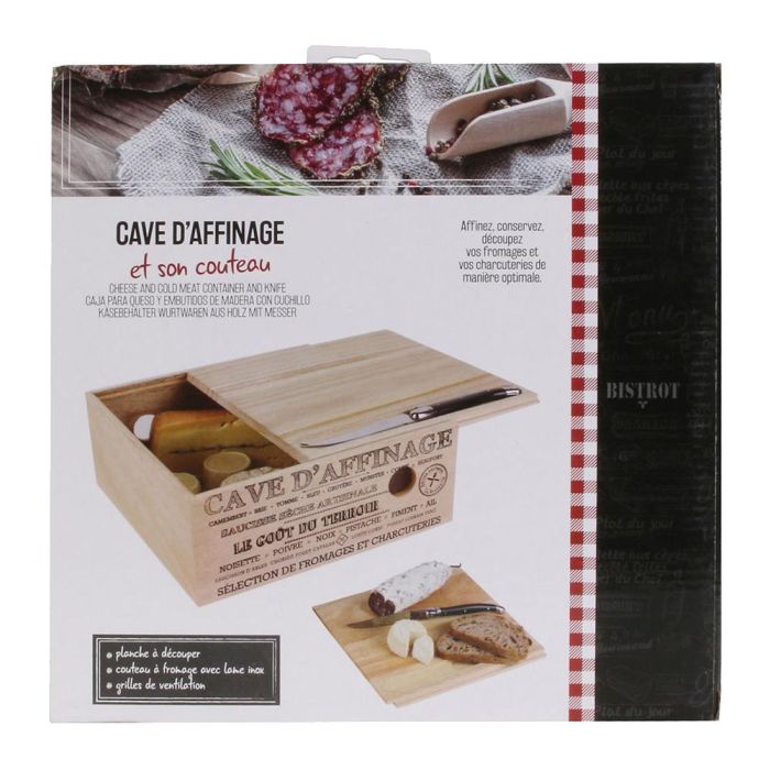 Totally Addict Caja Queso Con Cuchillo Bistrot 1