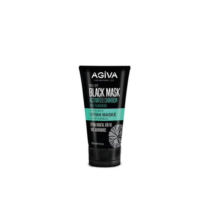 Agiva Black Mask 150ml - Mascarilla Purificante con Ingredientes Herbales para Piel Fresca Agiva Black Mask 150ml - Mascarilla Purificante con Ingredientes Herbales para Piel Fresca
