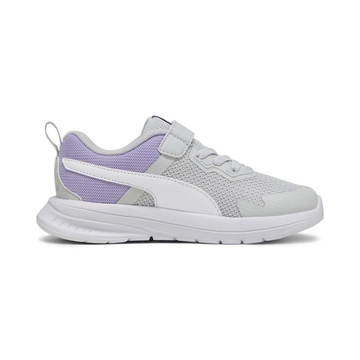 Zapatillas de Running para Niños Puma Evolve Run Mesh Gris