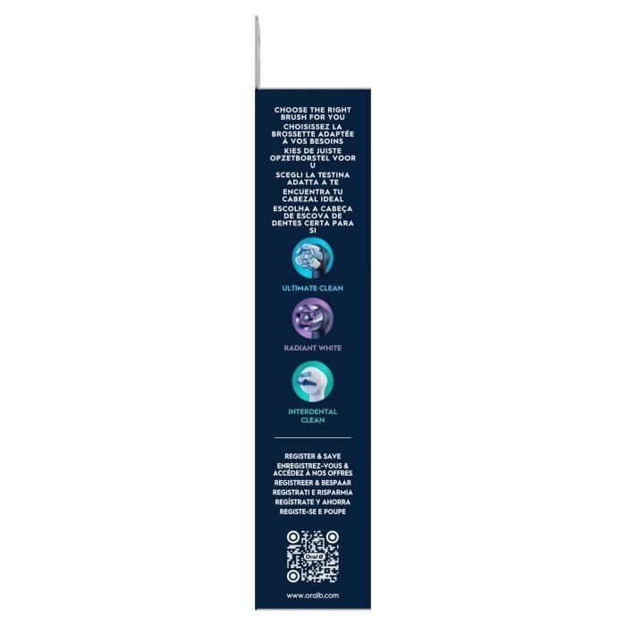 Oral-B ORA8700216778602 Cepillos Recambios iO Gentle Care Pack de 8 - Negro 2