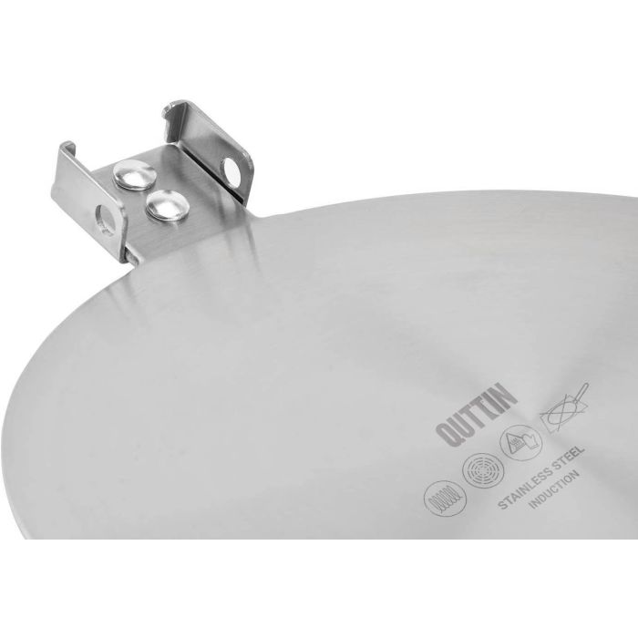 Quttin Adaptador de Inducción 14 cm - Ancho 14 cm, Alto 2.5 cm, Largo 19.5 cm (8 Unidades) 6 Quttin Adaptador de Inducción 14 cm - Ancho 14 cm, Alto 2.5 cm, Largo 19.5 cm (8 Unidades) 6
