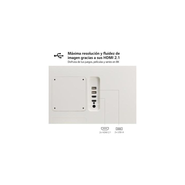 LG Monitor 32SR50F-W Smart Monitor 32" IPS Full HD 1920x1080 WebOS Blanco 2