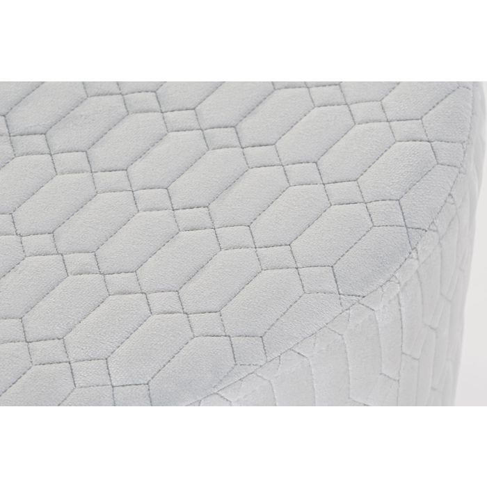 DKD Home Decor Sixties Reposapiés Azul Celeste 55 x 55 x 35 cm 2