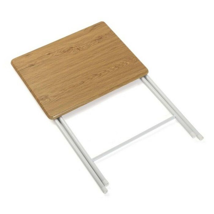 Mesa Plegable Versa Marrón Glacé Metal Madera MDF (37,5 x 65,5 x 47,5 cm) 1 Mesa Plegable Versa Marrón Glacé Metal Madera MDF (37,5 x 65,5 x 47,5 cm) 1