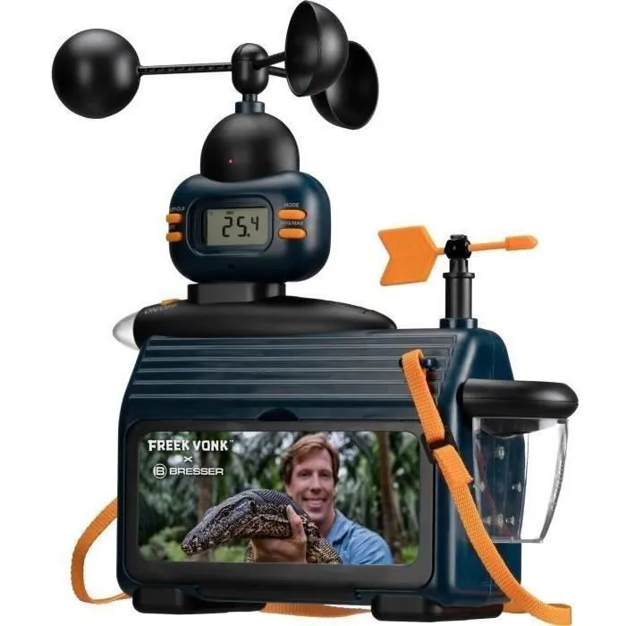 Bresser BRE4007922083797 Estación Meteorológica Exterior: Mide Temperatura, Lluvia y Viento con Pantalla LCD 4