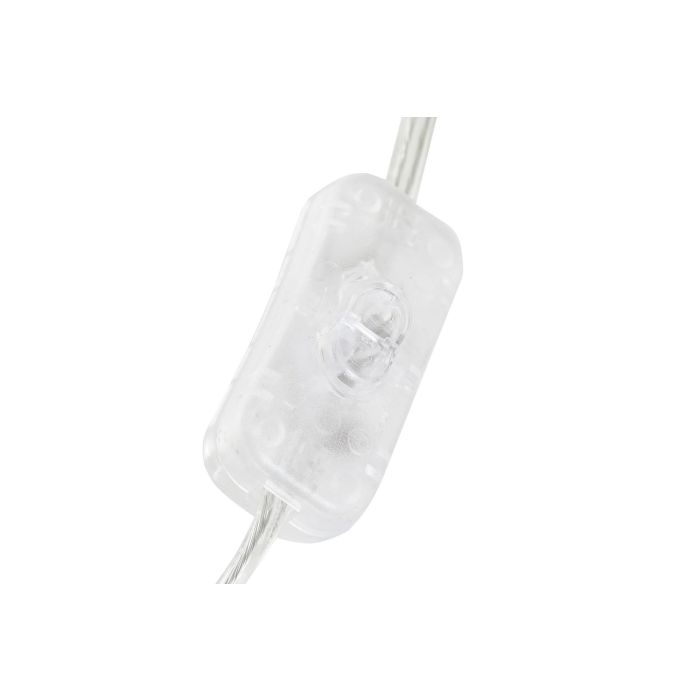 DKD Home Decor Lámpara Sobremesa Tropical Blanco Marron Claro Seagrass Lino 42 x 70 x 42 cm 4