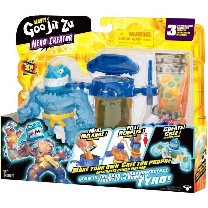 Figura - HÉROES DE GOO JIT ZU - Tyro creador de rayos X - 11 cm 3