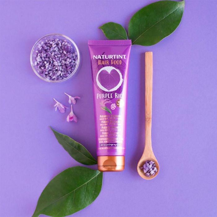 NATURTINT Hair Food Mascarilla Purple Rice 150Ml NATURTINT Hair Food Mascarilla Purple Rice 150Ml