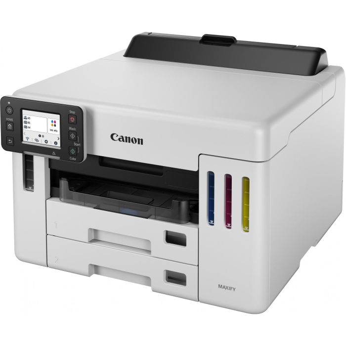 Canon Maxify Gx5550 Megatank Impresora de Inyección de Tinta Wi-Fi, Pantalla Táctil LCD 6,9 cm, A4, Solo Imprimir 3