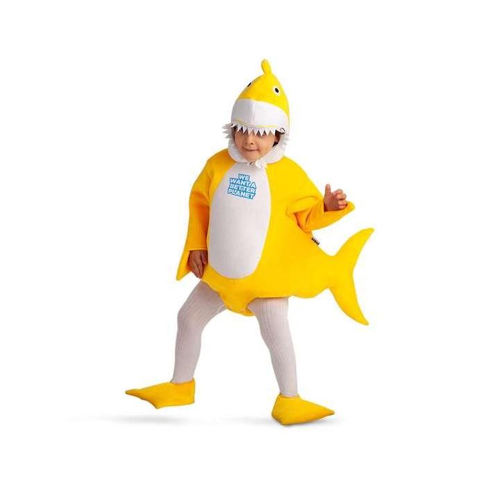 Disfraz bebé tiburón amarillo talla 12-24 meses 4 Disfraz bebé tiburón amarillo talla 12-24 meses 4